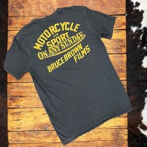 Bruce Brown Films / Lucky Brand “Santa Barbara” vintage slub tee. EUC